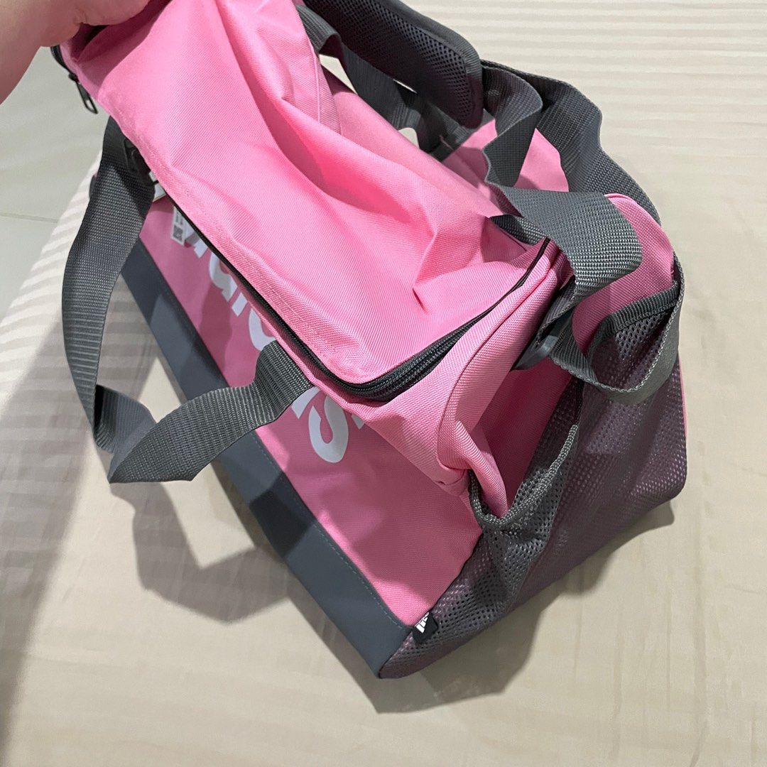 Adidas Essentials Logo Duffel Pink Bag 25L BRAND NEW on Carousell