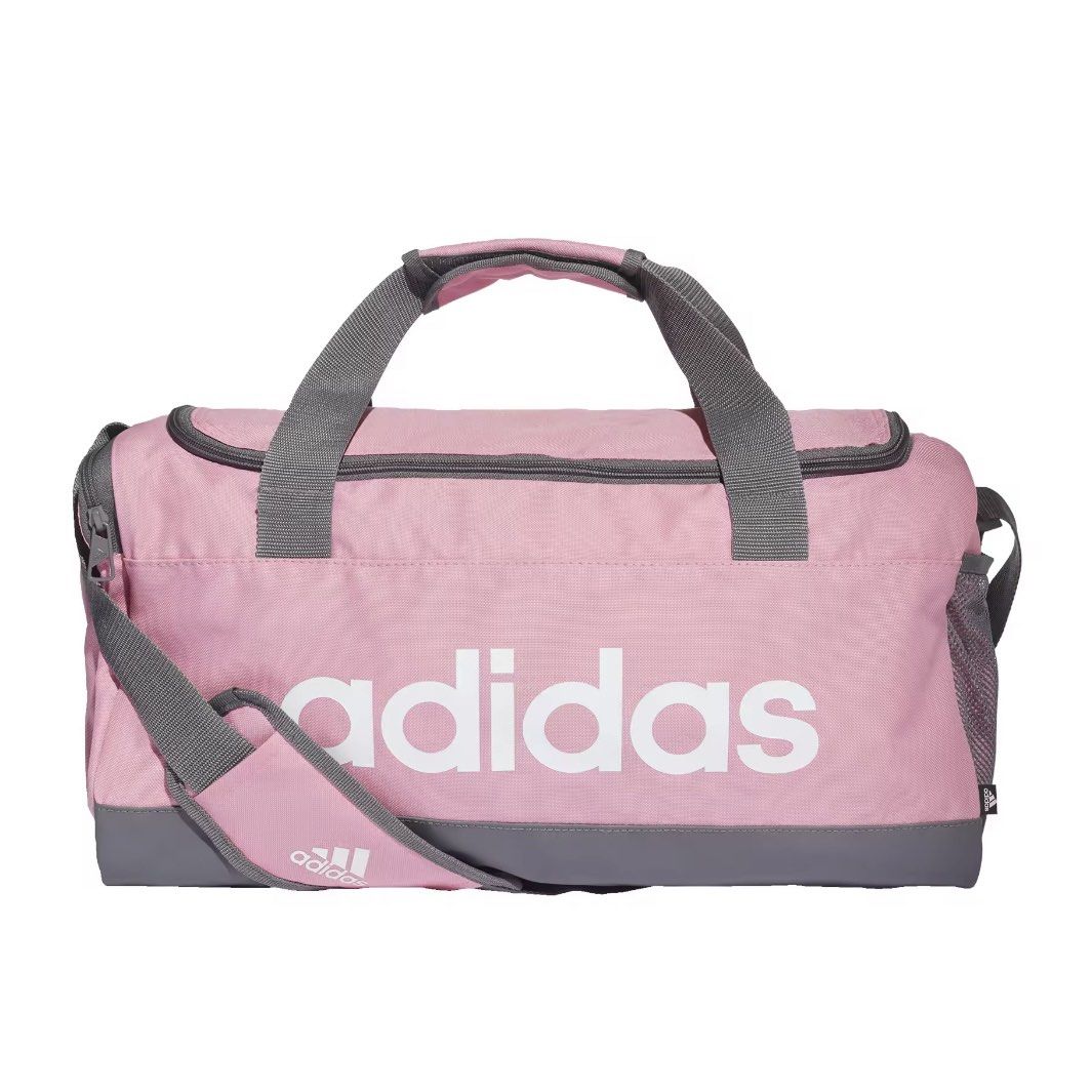 Adidas Essentials Logo Duffel Pink Bag 25L BRAND NEW on Carousell