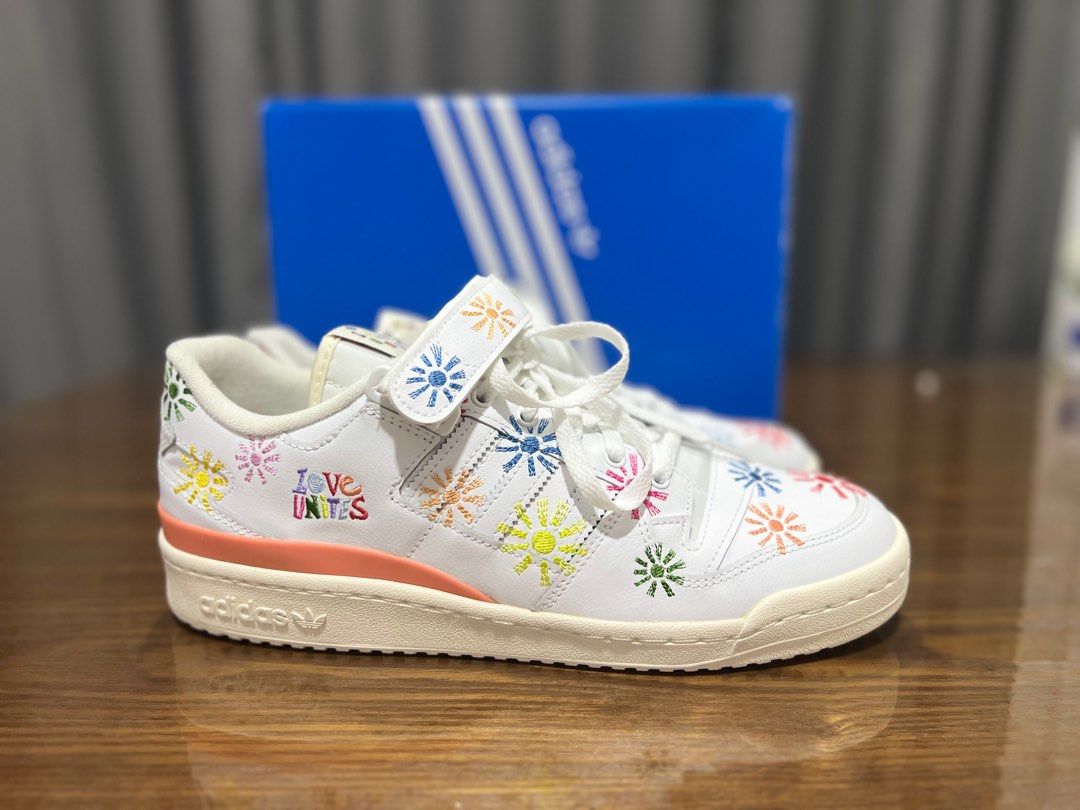 adidas gazelle silver green womens Adidas Mens Forum Low Pride Shoes 'White' – Extra Butter