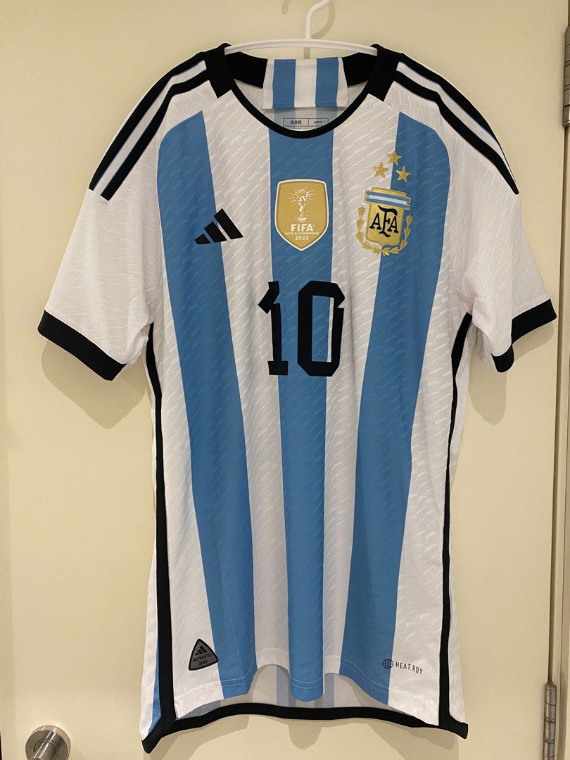 Adidas Messi 阿根廷美斯三星落場版, 男裝, 上身及套裝, T-shirt、恤衫