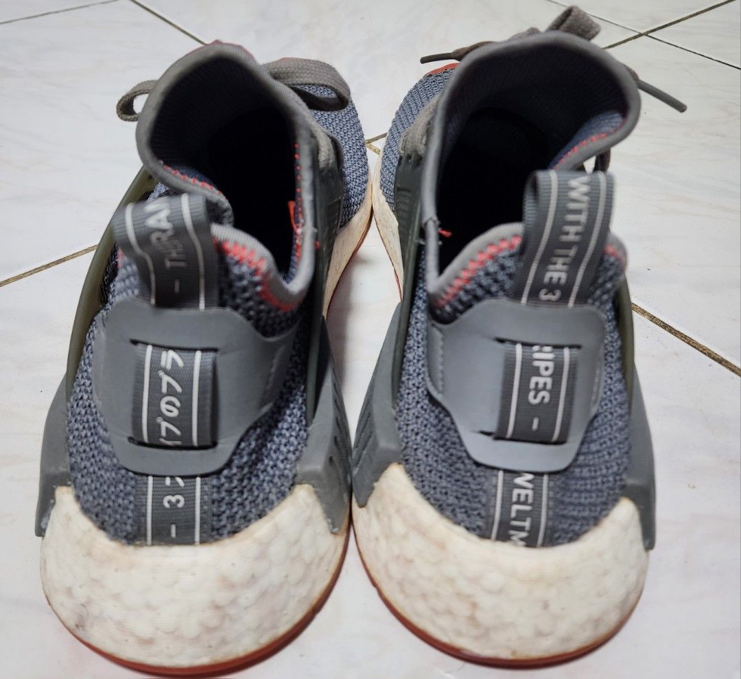 Adidas originals nmd xr1 sale silver boost sneakers in grey
