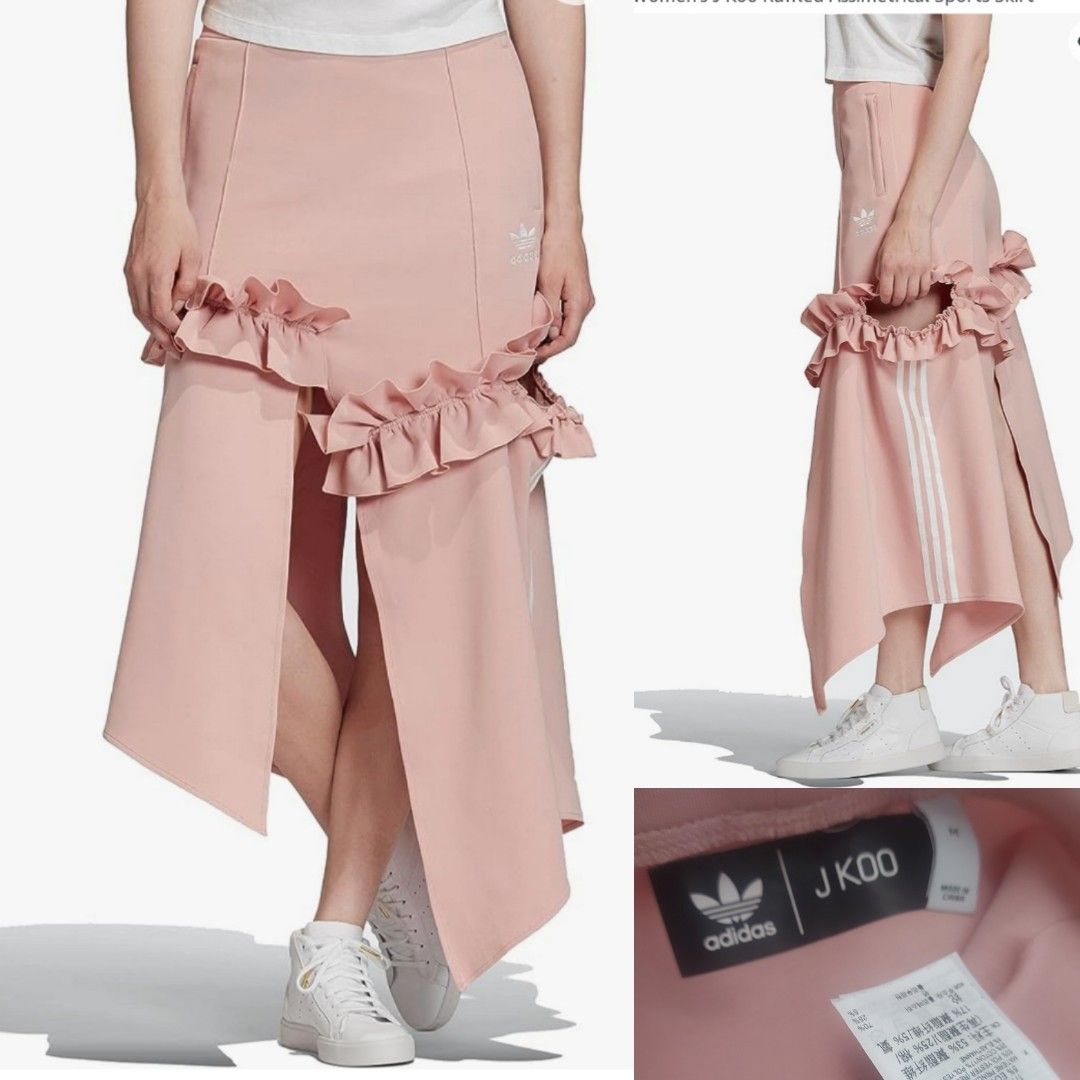 Adidas Ruffle Adidas Ruffle Assymetrical Skirt, Women's Fashion, Bottoms, Skirts on ...