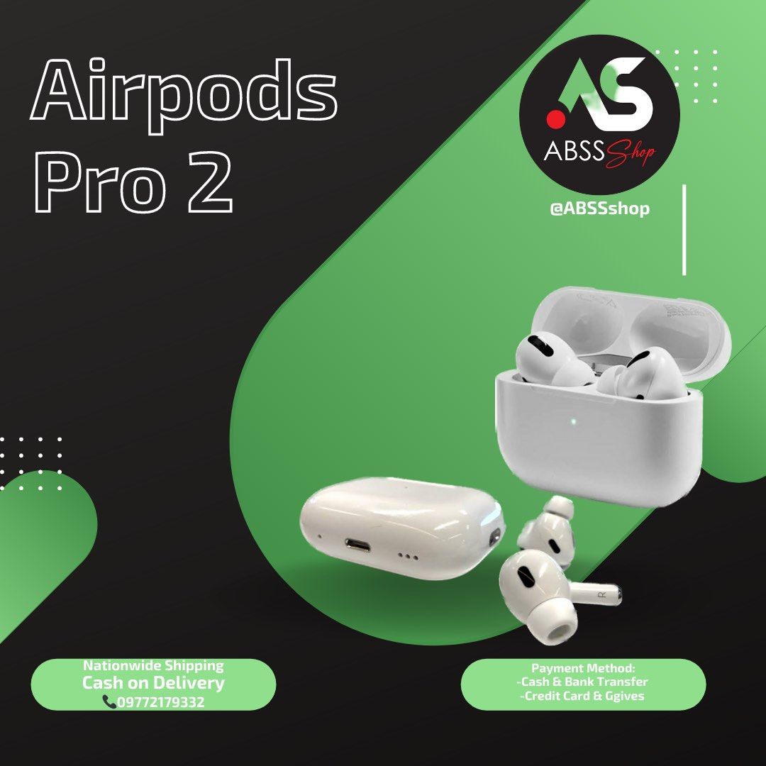 airpods Pro 2 Brandnew Sealed (Category: Headphones & Headsets) located in San Juan City. Submitted by abss_shop_ph (Listing ID 1251717263, Image 1). Description: Airpods Pro 2 ₱12,500 Airpods 3rd Gen Magsafe ₱10,200 Airpods 3rd Gen Lightning ₱9,500 Airpods 2nd Gen ₱6,990 Airtag 4 Pack ₱5,500 Pencil 1 ₱6,000 Pencil 2 ₱6,490 📣 Brandnew Sealed 📣 Never activate (open) 📣 1year Warranty (apple center) 📣 1month Service Warranty 📣 Guaranteed Authen