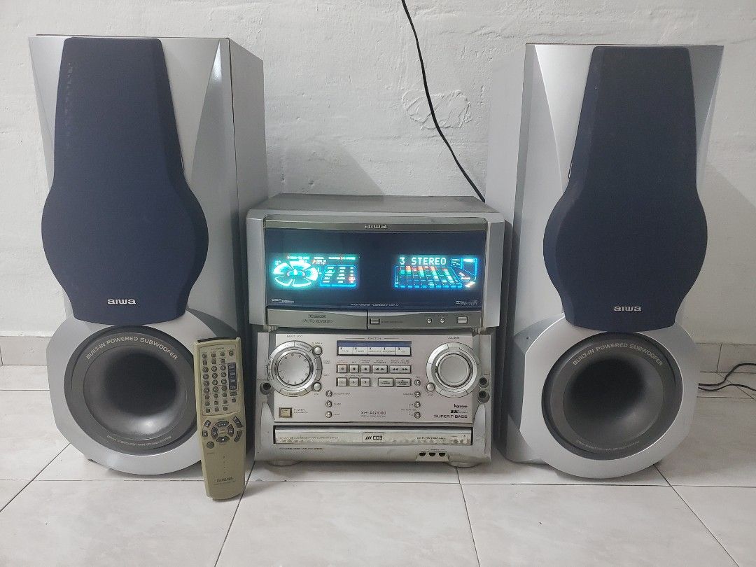 Aiwa hifi music system sales