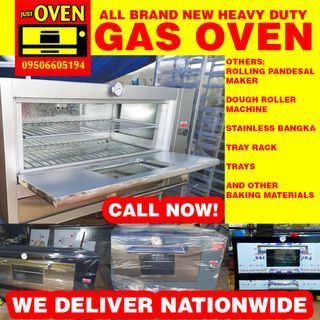 All in Brand New Heavy Duty Manual Gas Oven with free stand COD nationwide call 09506605194