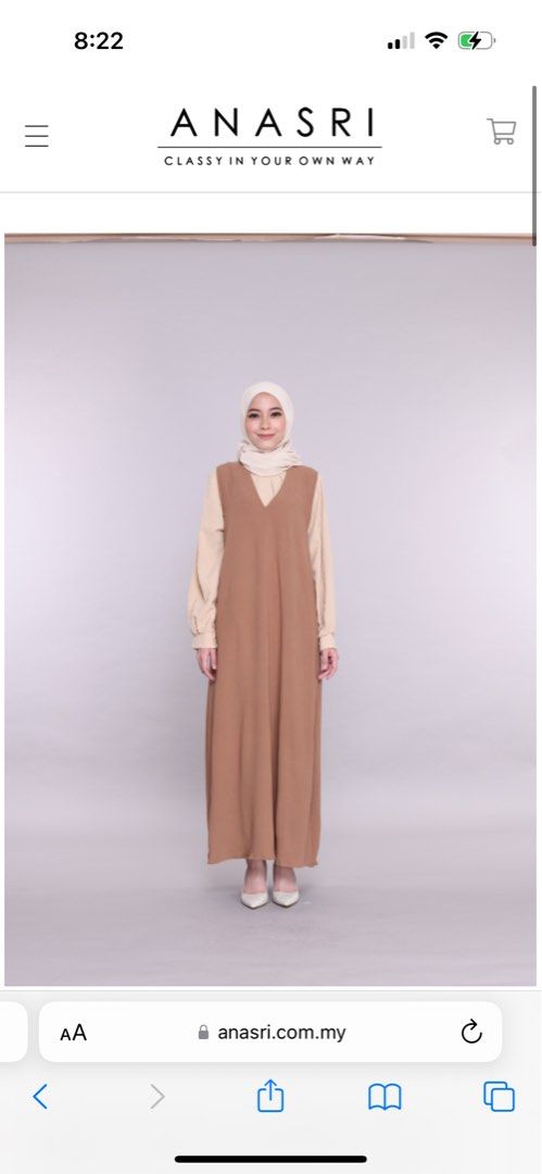 Anasri Mary Jane Milk Choc, Women's Fashion, Dresses & Sets