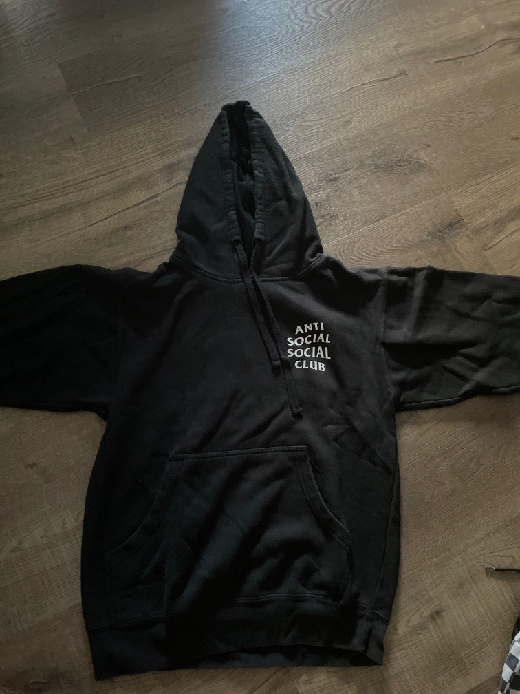 Real anti social new arrivals social club hoodie