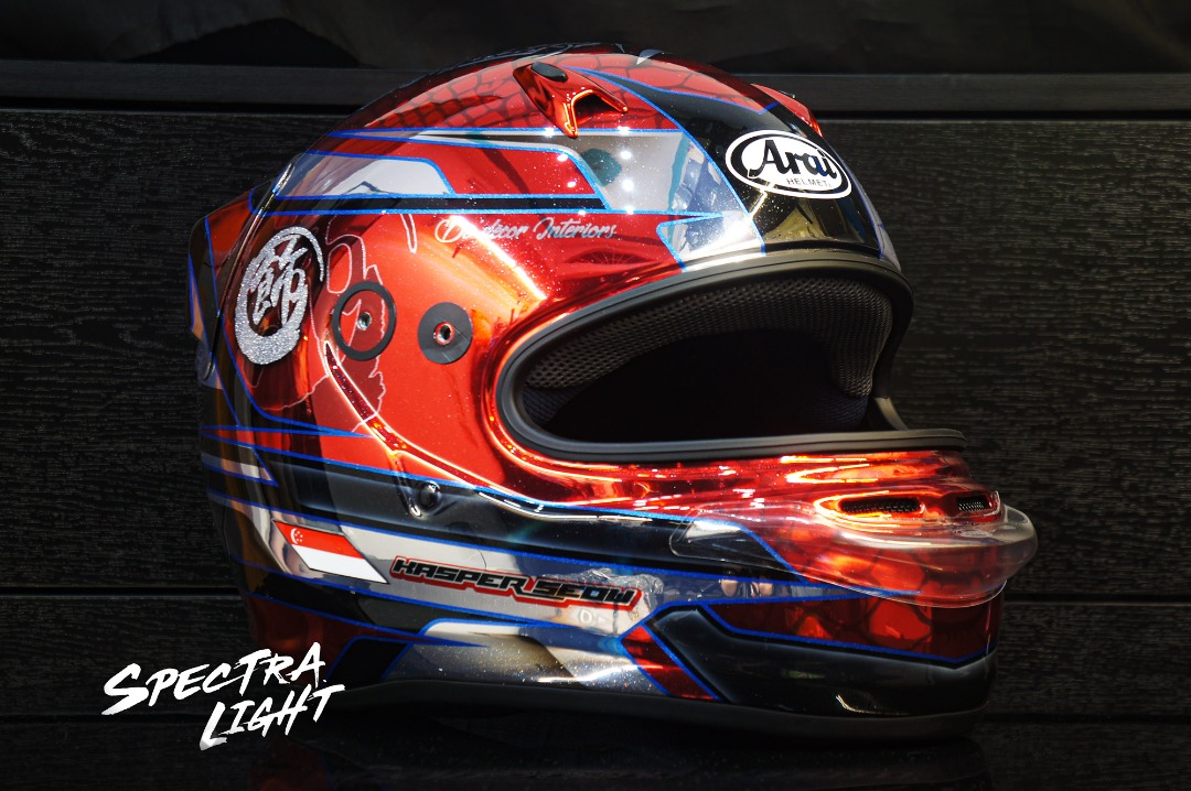 Arai sk6 custom airbrush auto car racing, Car Accessories, Accessories