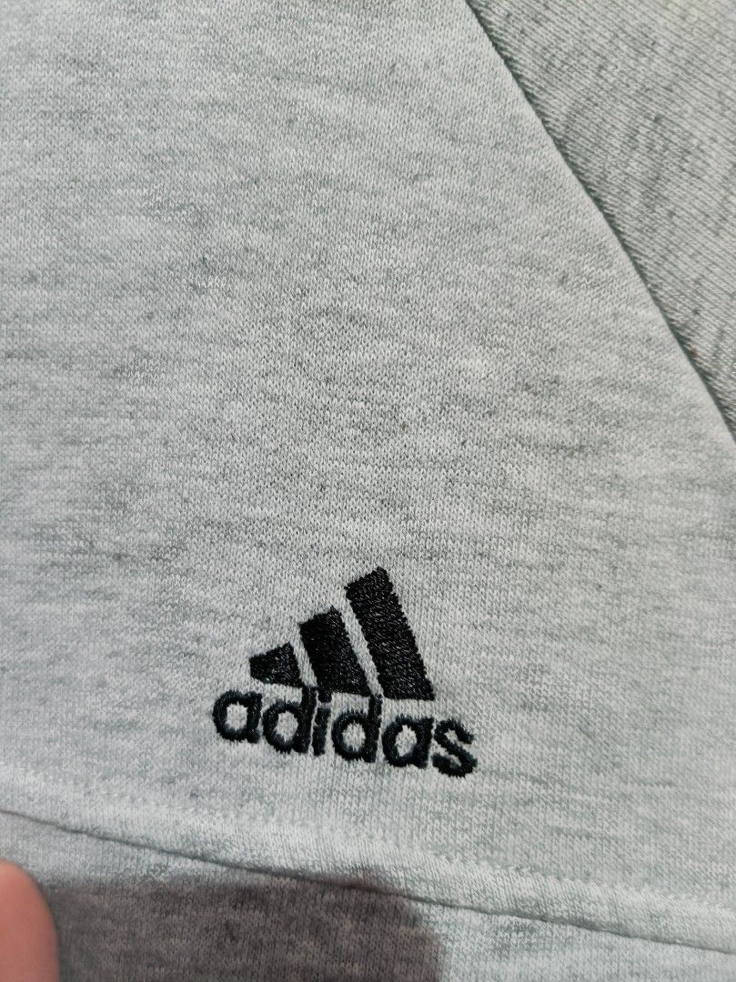 Authentic ADIDAS ESSENTIALS MENS FULLZIP HOODIE WITH 3 STRIPES on