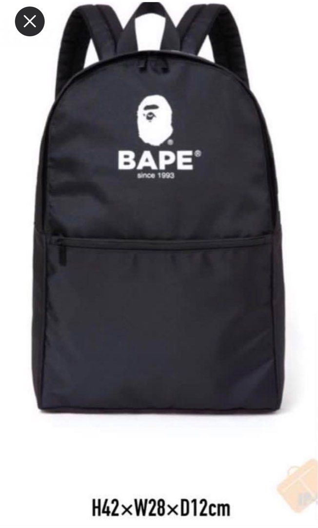 Black best sale bape bag