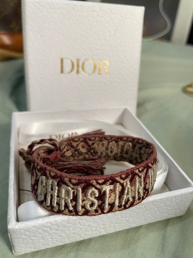 Authentic Christian Dior Friendship Bracelet on Carousell