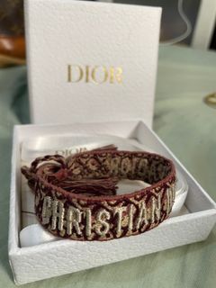Christian Dior J'Adior Woven Friendship Bracelets Authentic