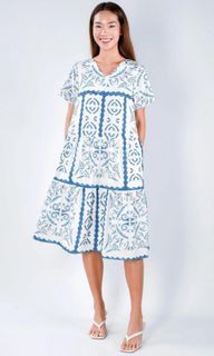 AWE Atlantis Midi Dress in blue