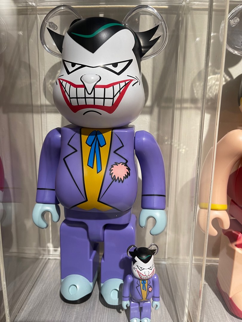 Bearbrick Joker 400% + 100%, Hobbies & Toys, Toys & Games on Carousell