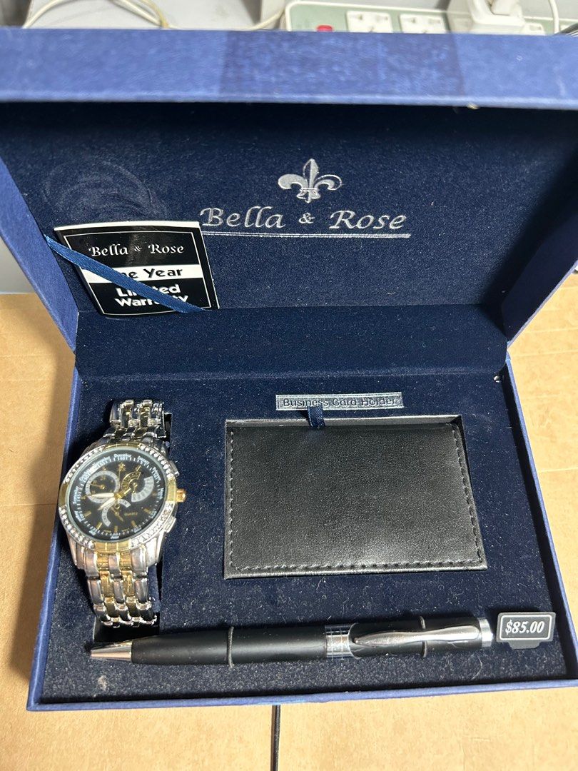 Bella and rose watch gift set outlet