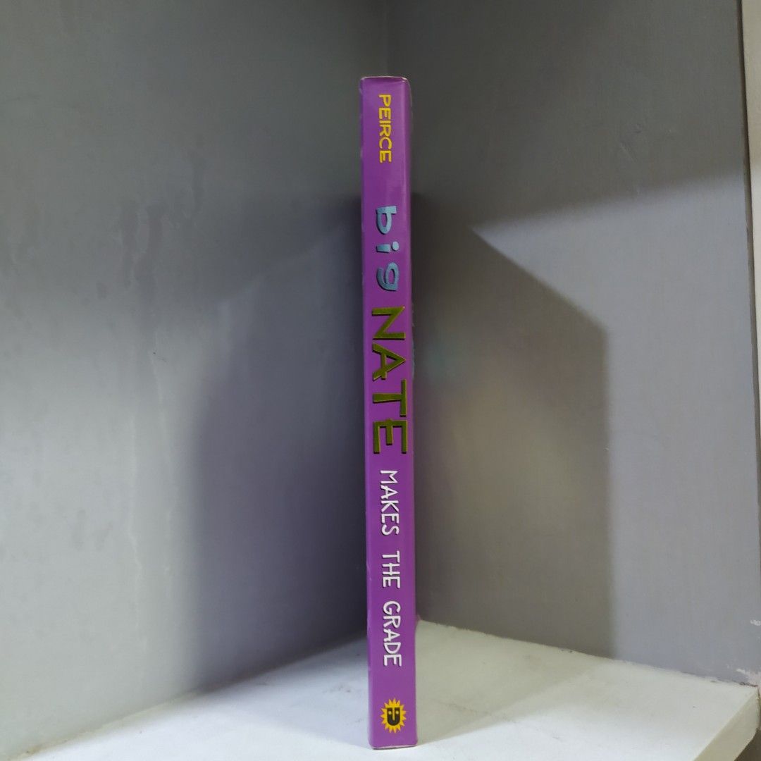 Big Nate: Makes The Grade (Category: Children's Books) located in Quezon City. Submitted by strawberrypearlmilk (Listing ID 1251733113, Image 3). Description: Big Nate: Makes The Grade - Lincoln Peirce, For Sale! Condition : - Paper back - No foxxing - Light defects RFS: Decluttering MOP: GCash Buyer will shoulder SF. 🎙️ Kindly DM me any inquiries/messages if interested..