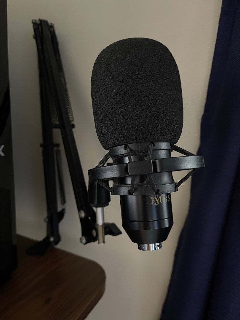 BM 800 Condenser Mic + Phantom Power, Audio, Microphones on Carousell