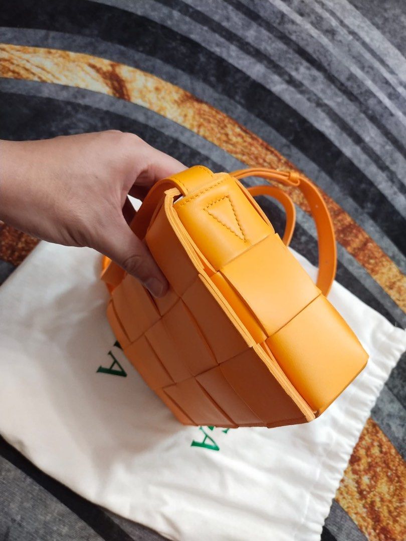 Bottega veneta sales cassette bag orange