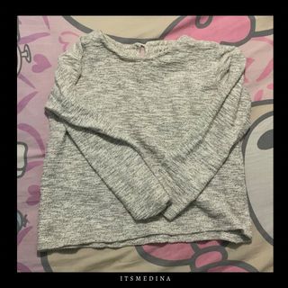 Brown glitter top