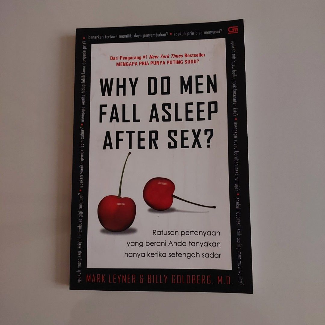 Buku Pengetahuan Why Do Men Fall Asleep After Sex Ratusan Pertanyaan Buku And Alat Tulis Buku Di 7976