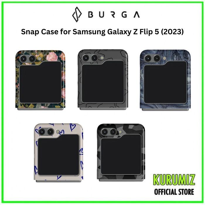BURGA Snap Case for Samsung Galaxy Z Flip 5 (2023), Mobile Phones