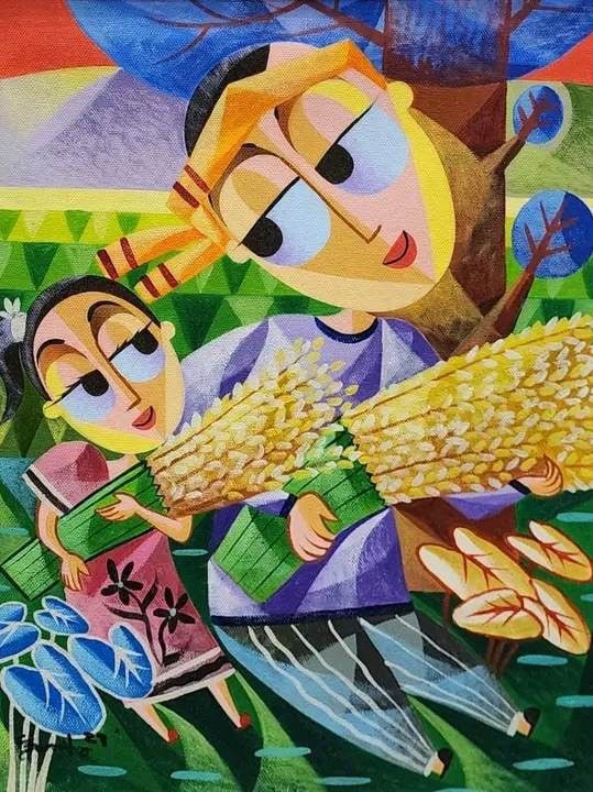 Butil ng Pagmamahal (Category: Art & Prints) located in Manila. Submitted by megaworld_art (Listing ID 1251752243, Image 1). Description: artwork by Jovan Benito 12x16in oil on canvas With certificate of authenticity included framed Cash on delivery metro manila We ship worldwide.