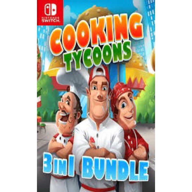 Cooking Tycoons 2 - 3 in 1 Bundle for Nintendo Switch - Nintendo