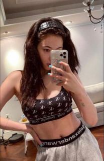 Calvin Klein滿版logo bra top