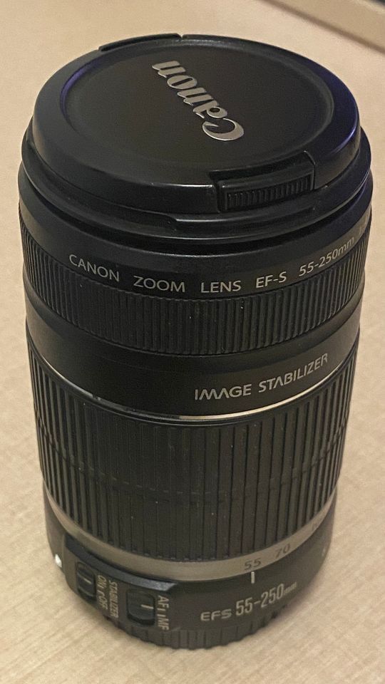 Canon EFS 55-250mm, 攝影器材, 鏡頭及裝備- Carousell