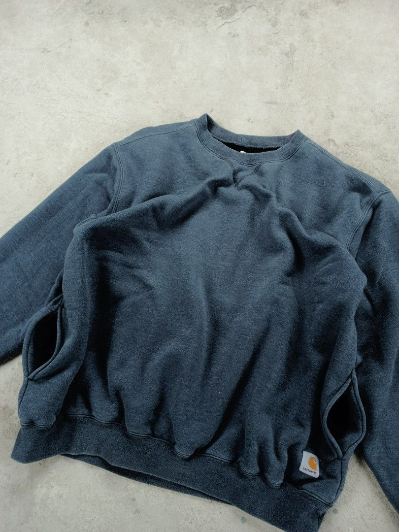 Carhartt Crewneck Midnight Blue Men s Fashion Coats Jackets