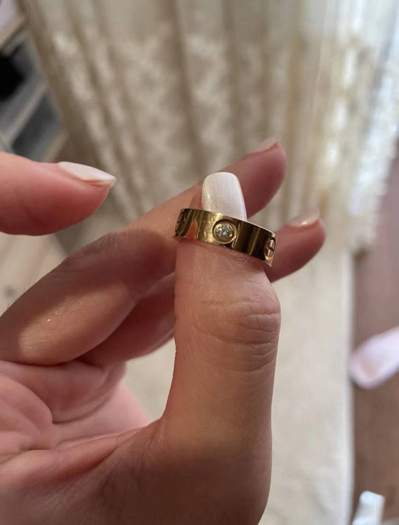 Cartier on sale needle ring