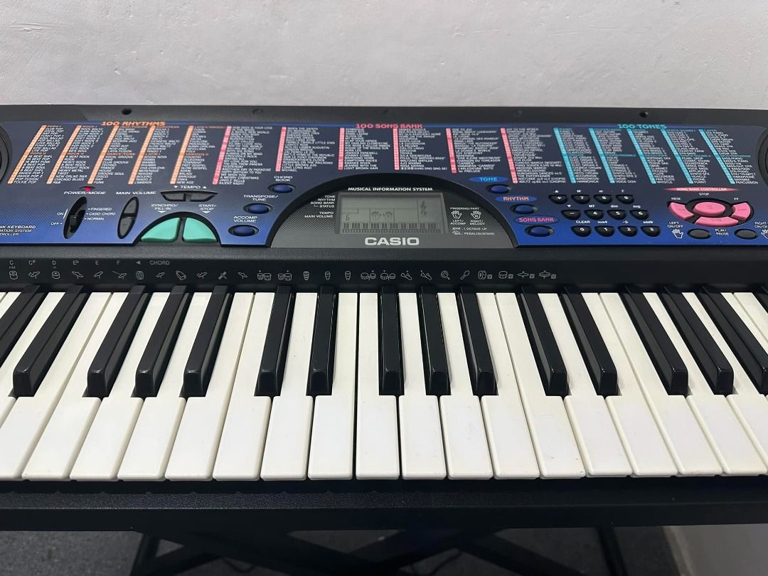 Casio CTK 495 61 Key Portable Keyboard Piano Hobbies Toys