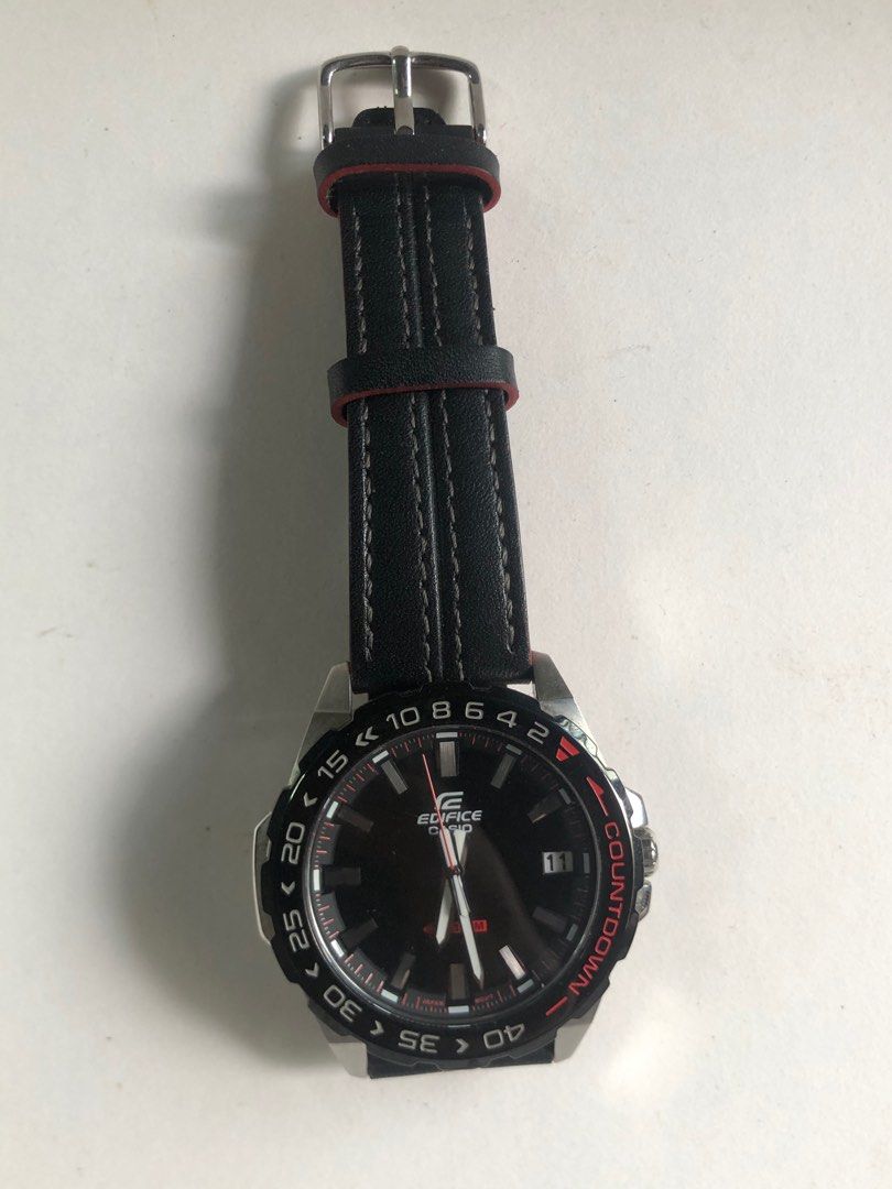 Casio edifice EFV 120BL 1AV Men s Fashion Watches Accessories