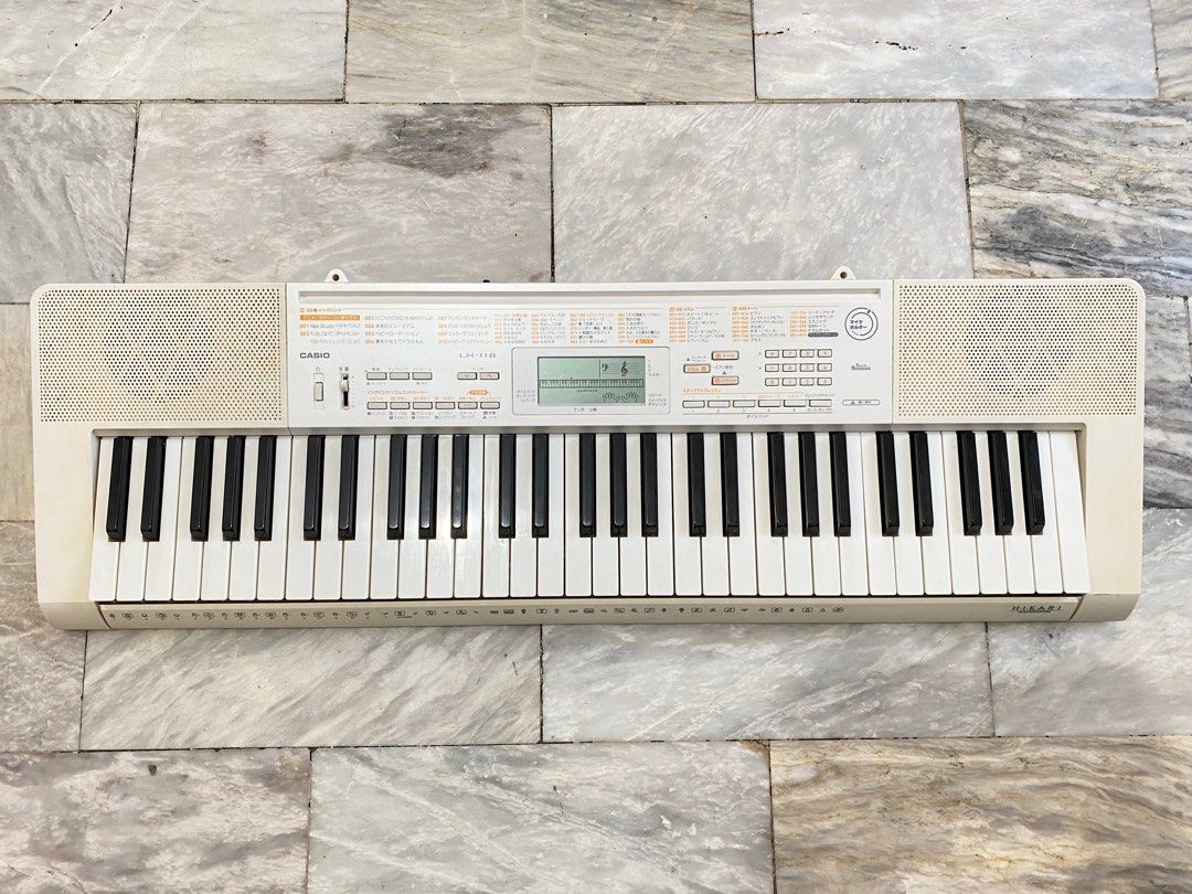 カシオ 光ナビゲーション電子ピアノ LK-118 - 鍵盤楽器