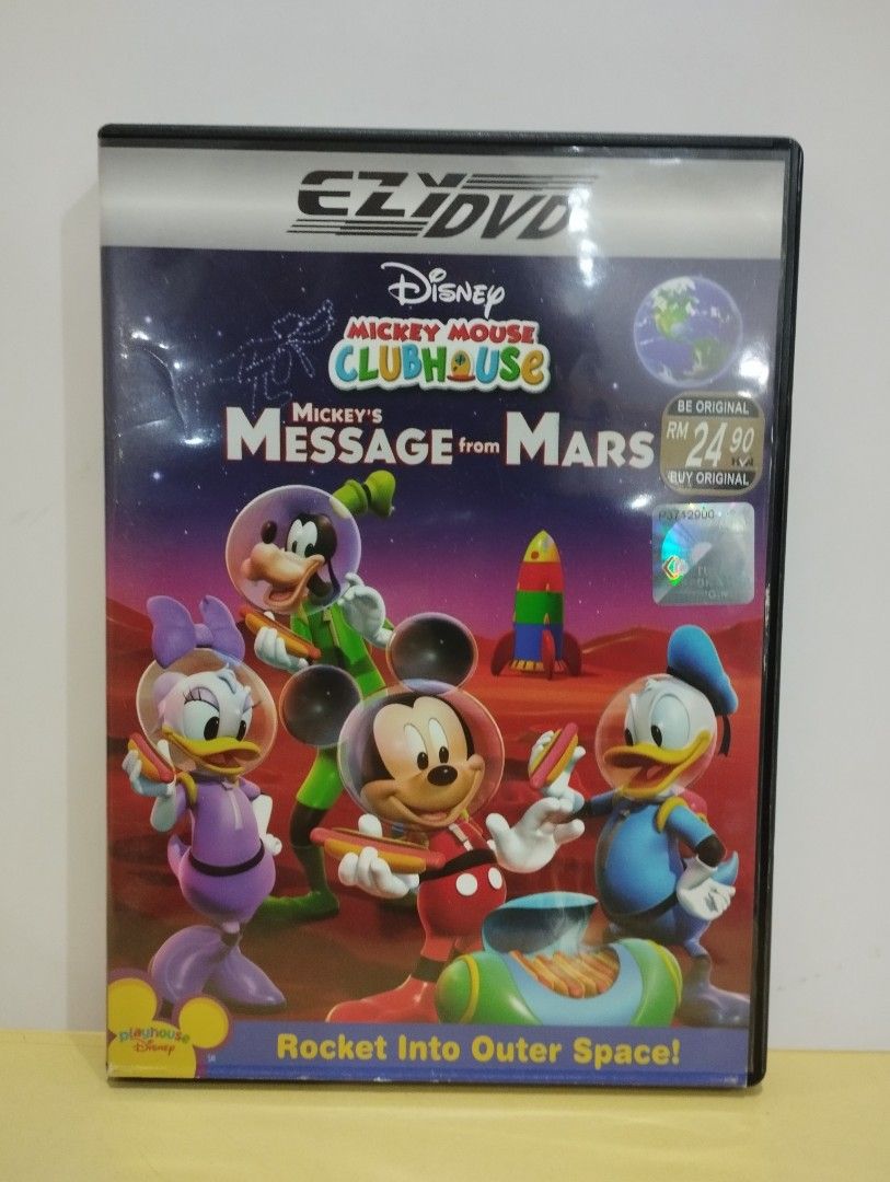 Dvd Mickey Mouse Clubhouse Mickeys Message From Mars Hobbies And Toys