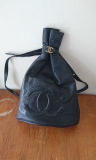 Chanel backpack leather