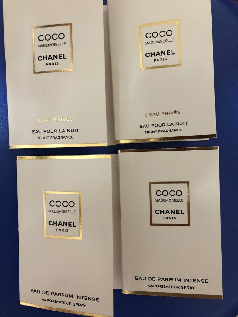 coco chanel mademoiselle samples