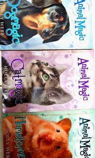 Children english books Animal Magic by Holly Web Hamstermagic catmagic and dogmagic