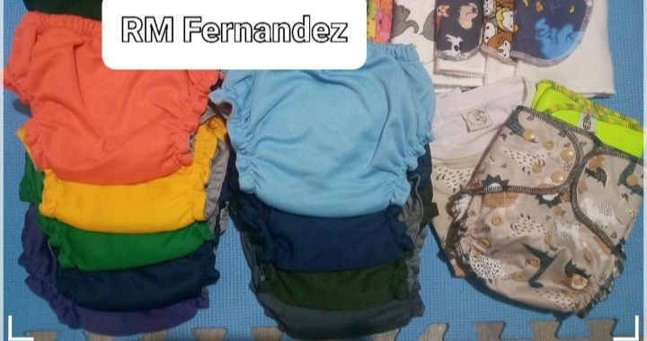 Cloth Diaper Presko Time Bundle (Category: Diapers & Baby Wipes) located in Quezon City. Submitted by decluttering.account (Listing ID 1227065295, Image 1). Description: For sale! Take all for only 250 ● 9 pcs KC pull up pants Sewn-in, good for 1-2 wiwi Rainbow set sana, kulang ng red Used for 4 months only EUC-VGUC TERNO NOT INCLUDED For take all only for 250 RFS: potty trained na Location: Quezon City MOP: gcash or BPI MOD: lalamove/grab, gogo 