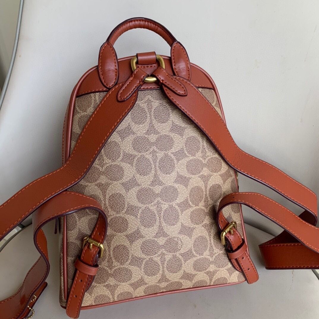 Carrie backpack 23 hotsell in signature canvas