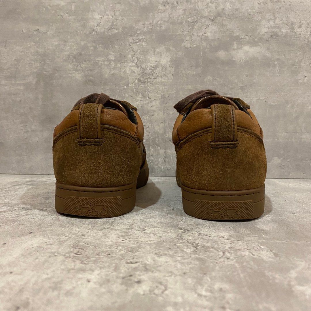 Coach shop suede shoes