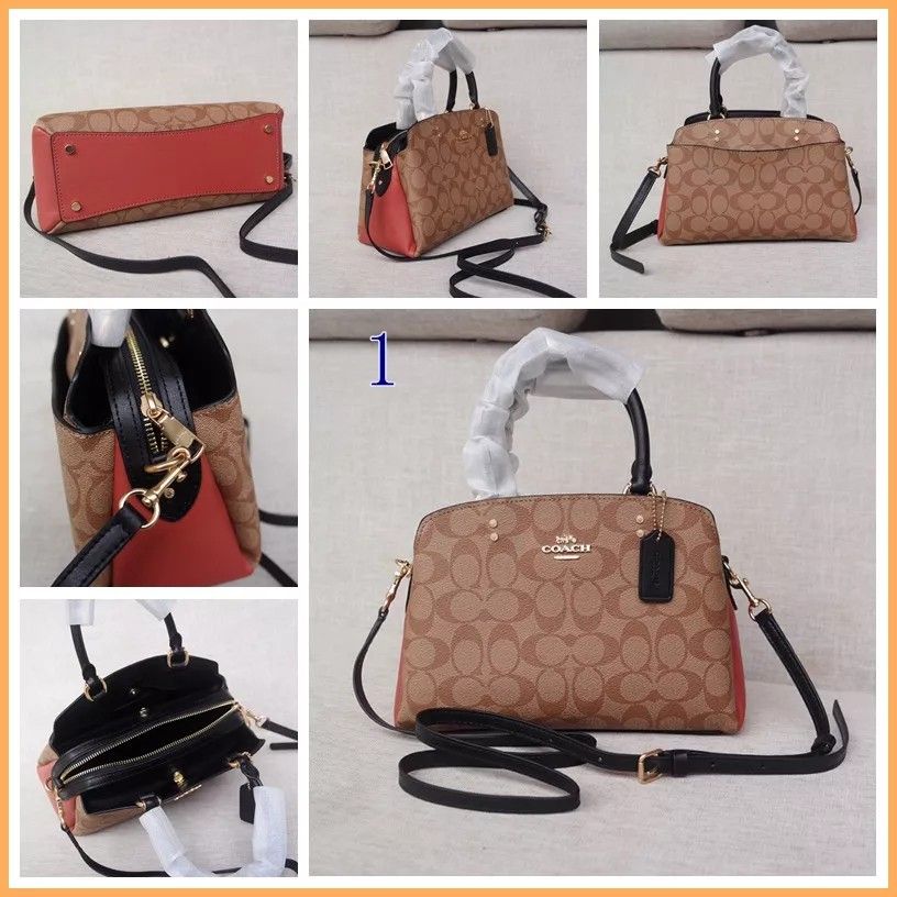 Coach Women Shoulder Bag Medium Size 3 compartment Women s Fashion Bags Wallets Shoulder Bags on Carousell
