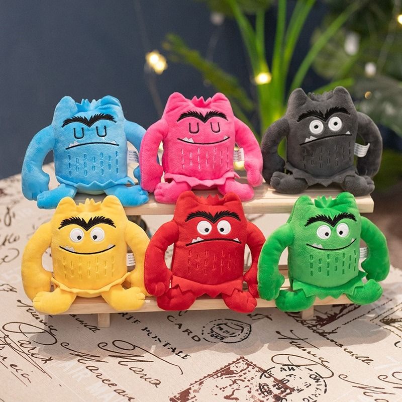 Color Monster Emotion Plush Toys Baby Appease Emotion Plushie Cute Stuffed Dolls Child Christmas Birthday Gift cute toys 15cm Carousell