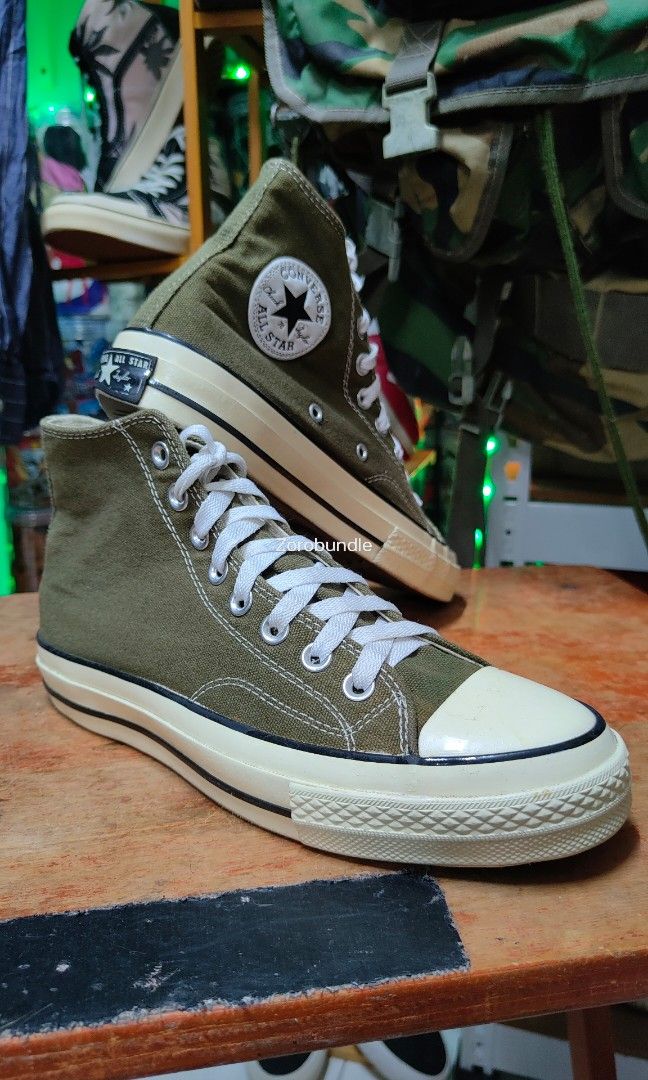 Converse C70 green army Men s Fashion Footwear Sneakers on