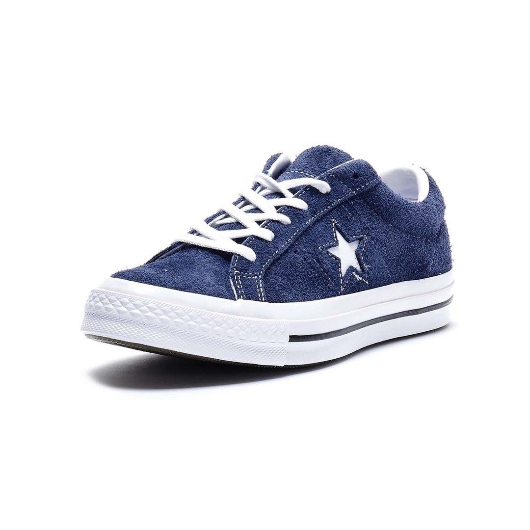 Converse one star navy blue store