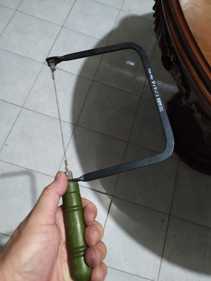 coping saw Japanese (Category: Construction Tools & Equipment) located in Quezon City. Submitted by toys_r_here (Listing ID 1251757769, Image 1). Description: As is po Pa check nlng ng condition sa pics What you see is what you get haggle pwede PM ME FOR MORE QUESTIONS First to pay gets the item ship pwed din Qc area near quezon ave. Payment pwede bdo bpi.