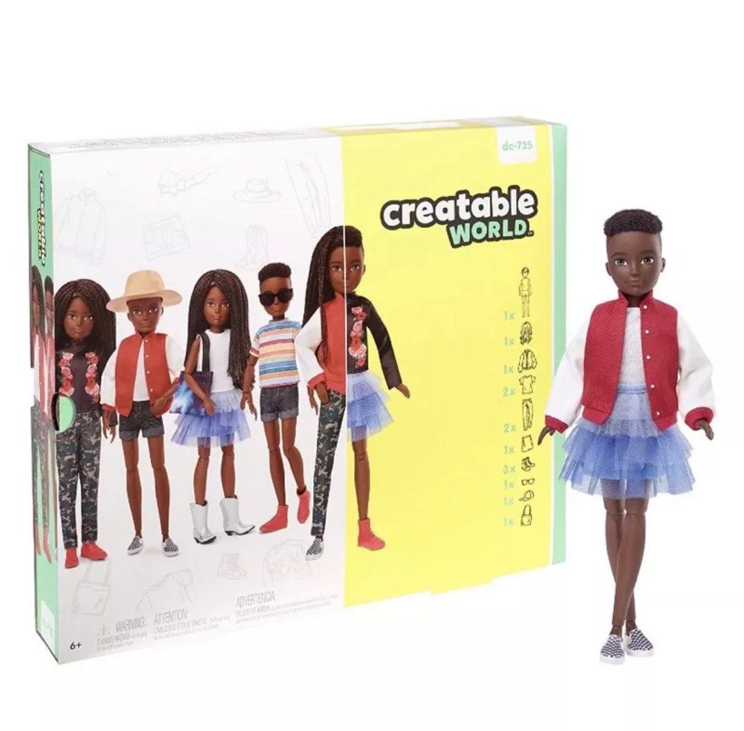 Creatable World by Mattel - AA Doll on Carousell