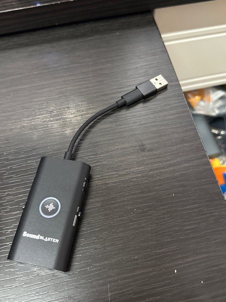 Creative SOUND BLASTER G3, 電腦＆科技, 電腦周邊及配件, 電腦線、轉接線及轉換器 - Carousell