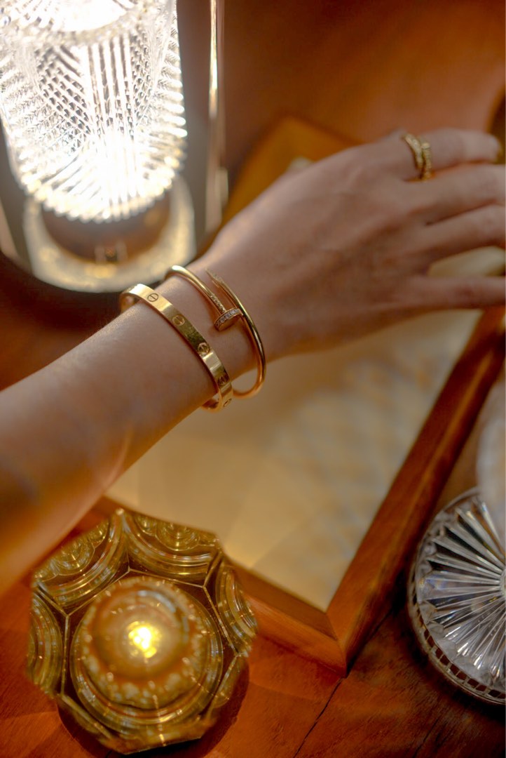 Cartier thick 2025 love bracelet