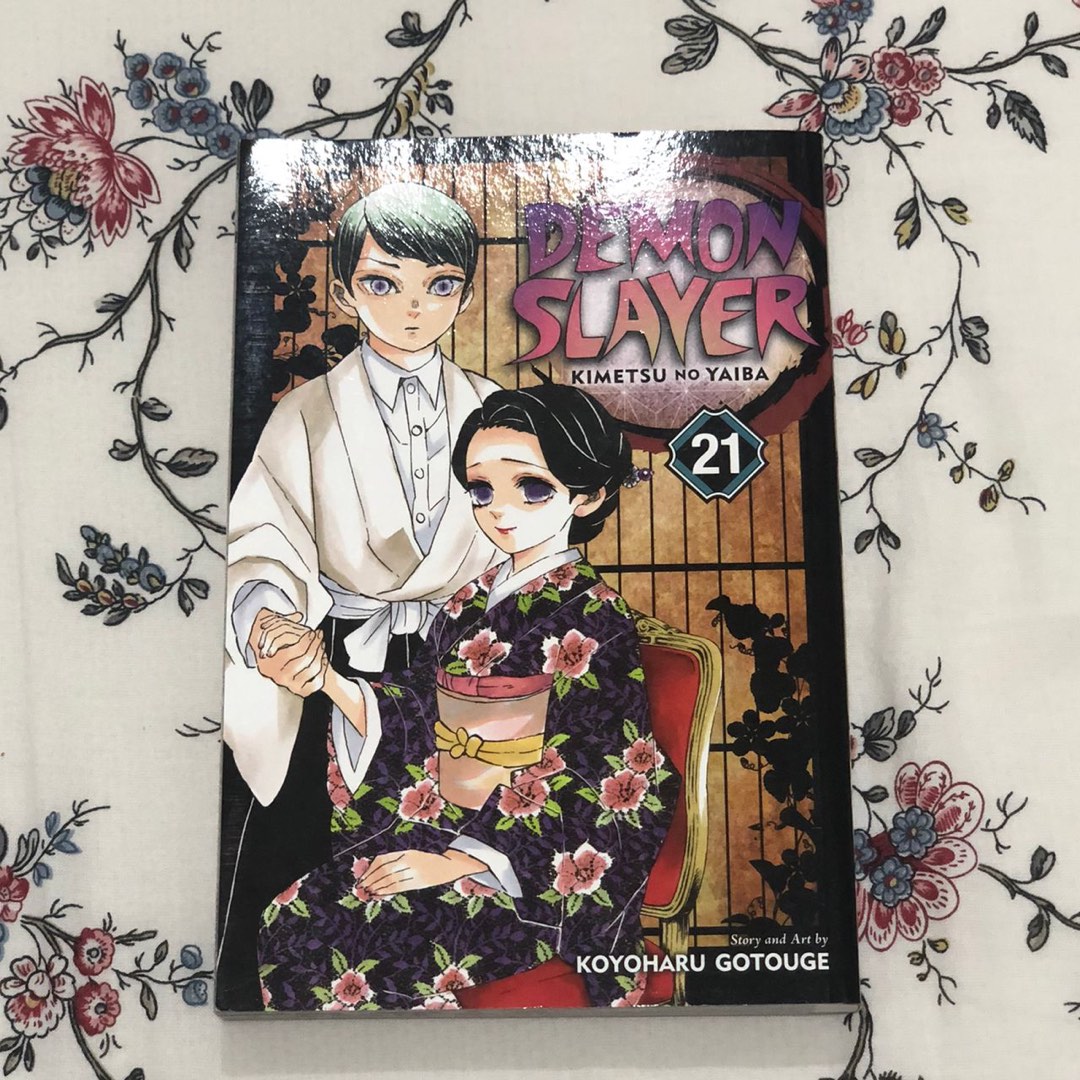 Demon Slayer Volume 21 Manga, Hobbies & Toys, Books & Magazines